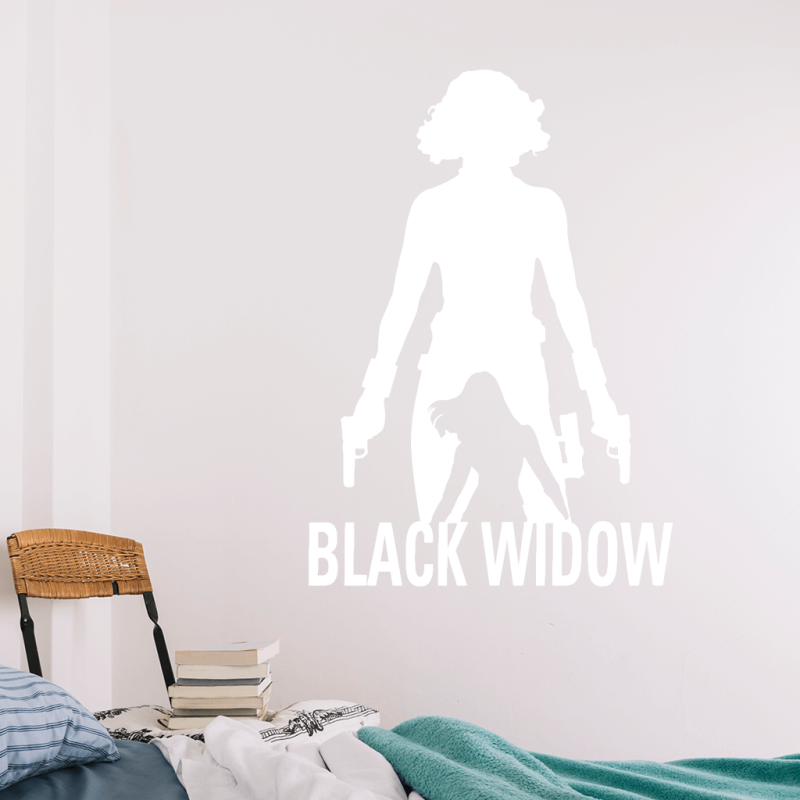 Samolepka Black Widow