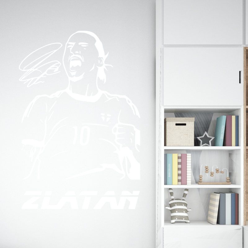 Samolepka Fotbalista Zlatan Ibrahimovič