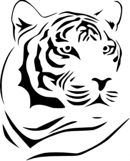 Samolepka Tygr 1