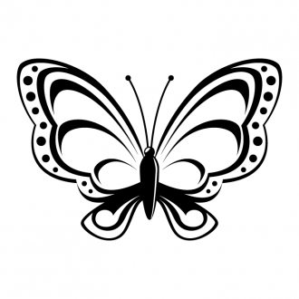 Samolepka Motýl 2