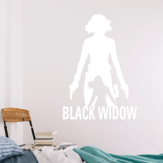 Samolepka Black Widow