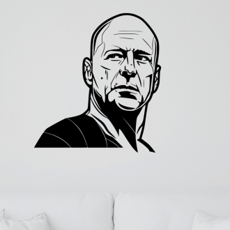 Samolepka Bruce Willis