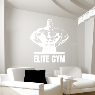 Samolepka Elite gym