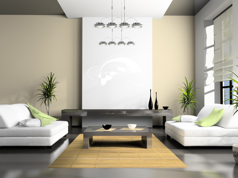 Samolepka Kapr s návnadou