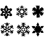 Samolepka Sada vloček