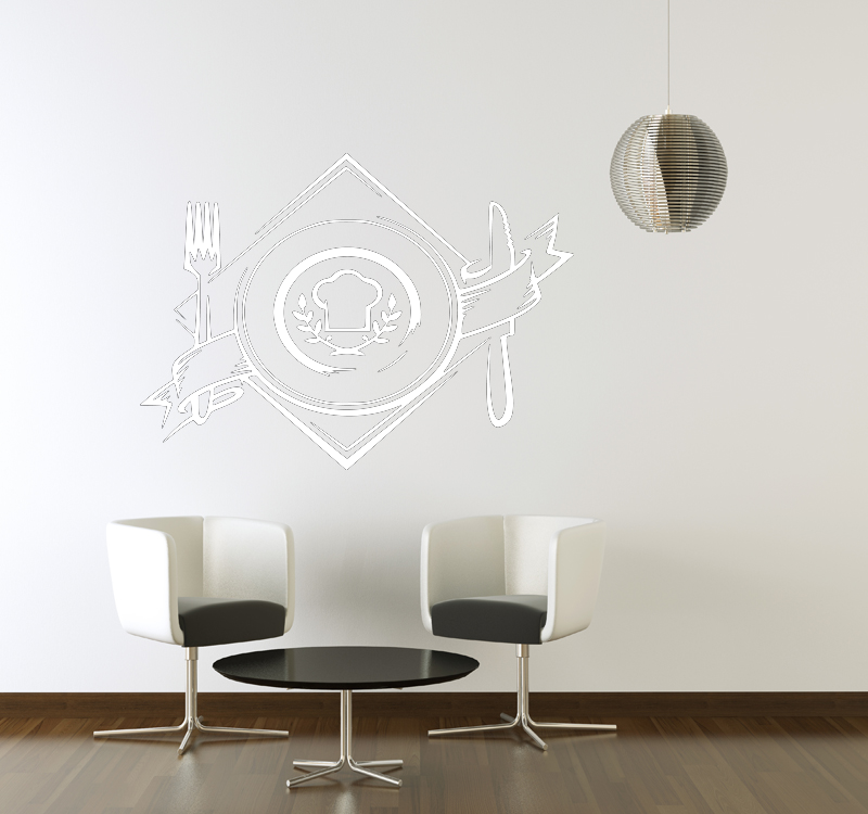 Samolepka Prostřeno