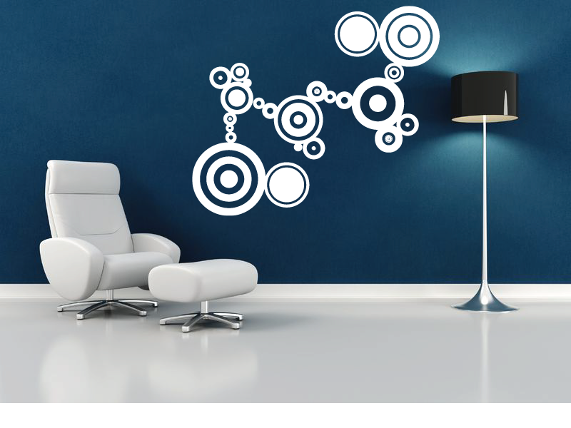 Samolepka na zeď Cik cak