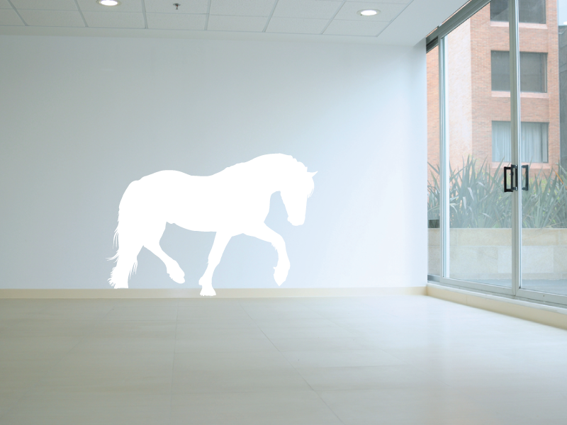 Samolepka na zeď Kůň 1