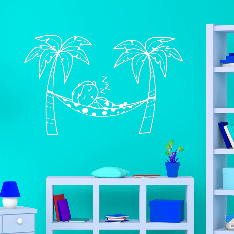 Samolepka Chlapeček spí