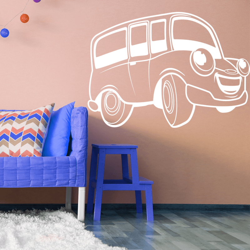 Samolepka Dětský minibus