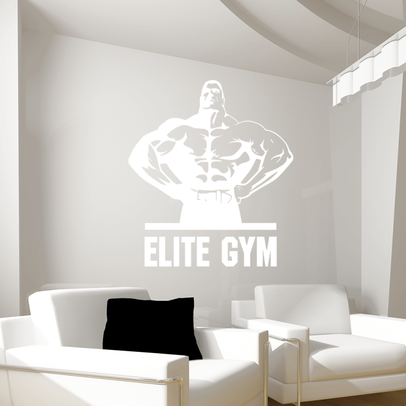 Samolepka Elite gym