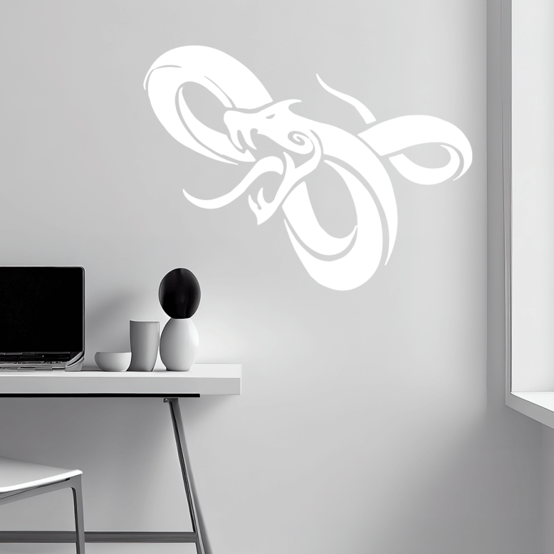 Samolepka Nazlobený had