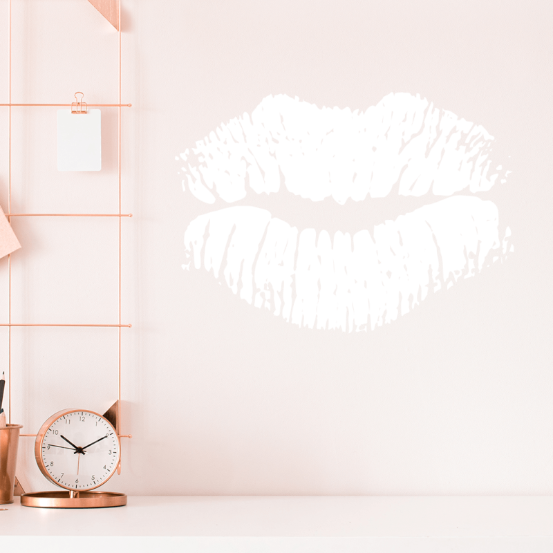 Samolepka Polibek na zeď