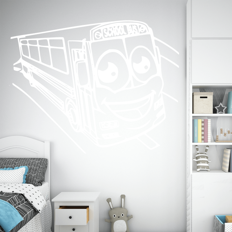 Samolepka School bus