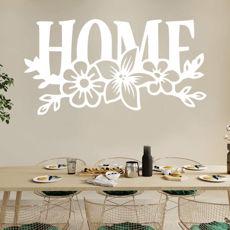 Samolepka Nápis Home