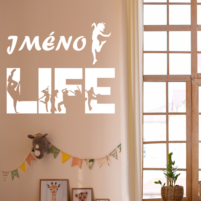 Samolepka Tanec můj život