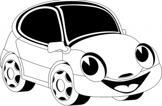 Samolepka Auto dětské 5