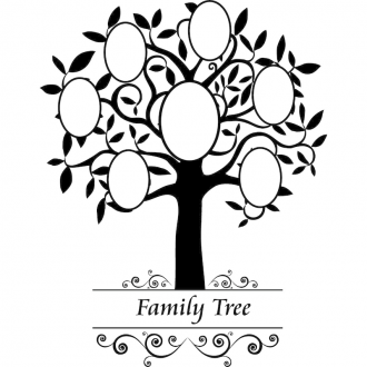 Samolepka Rodinný strom