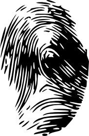 Samolepka Otisk prstu