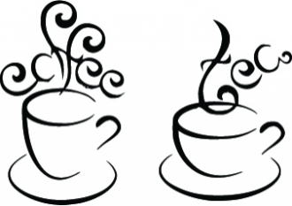 Samolepka Je libo čaj nebo kávu?