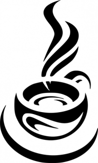 Samolepka Horká čokoláda