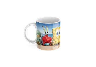 Keramický hrníček Spongebob a Přátelé 450ml