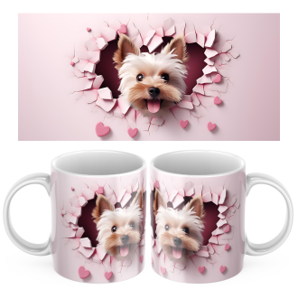 Keramický Hrníček Jorkšírský Teriér 450ml