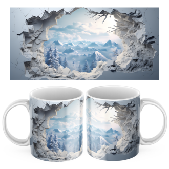 Keramický Hrníček Hory 450ml