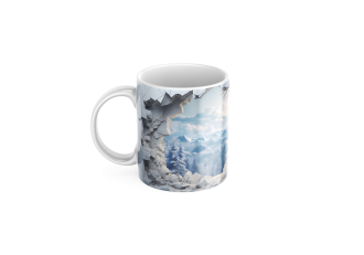 Keramický Hrníček Hory 450ml