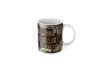 Keramický Hrníček Knihovna 450ml