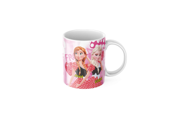 Keramický Hrníček Ledové Králoství Elsa a Anna 450ml