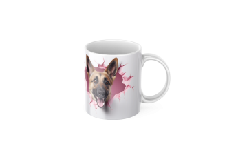 Keramický Hrníček Německý Ovčák 450ml