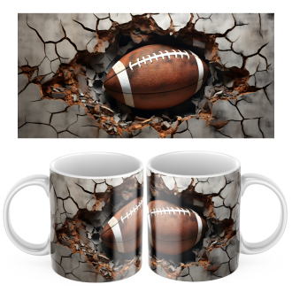 Keramický Hrníček Ragbyový míč 450ml