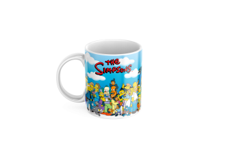 Keramický hrníček The Simpsons Postavy 450ml