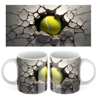 Keramický hrníček Tenis Míček 450ml