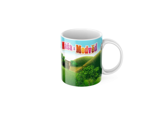 Keramický hrníček Máša a Medvěd 450ml