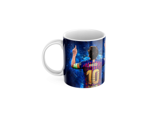 Keramický hrnek s motivem Messi Barcelona 450ml