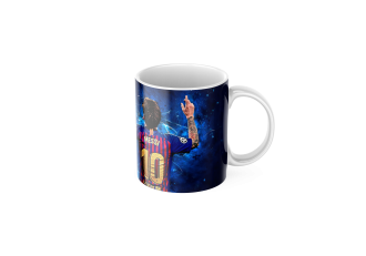 Keramický hrnek s motivem Messi Barcelona 450ml