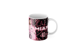 Keramický hrníček s motivem Messi Miami 450ml