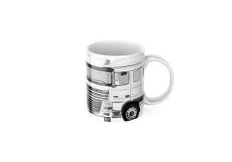 Keramický hrnek s motivem kamionu Daf 450ml
