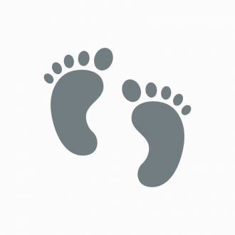 Samolepka Otisk nožičky