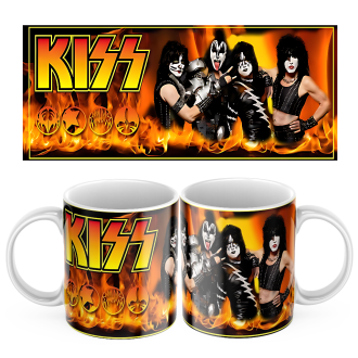 Keramický hrnek  Kiss
