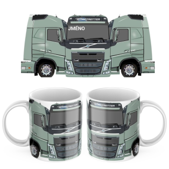 Keramický hrnek s motivem kamionu Volvo