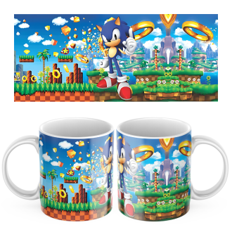 Keramický hrníček Ježek Sonic