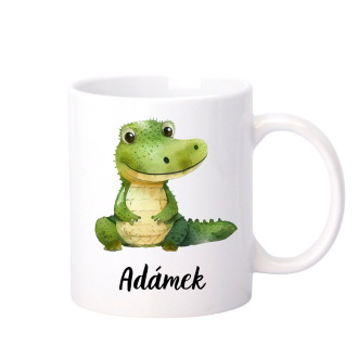 Keramický hrníček Krokodýl