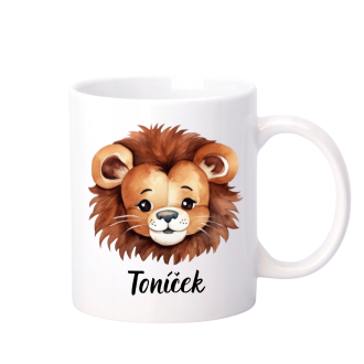 Keramický hrníček Lvíček