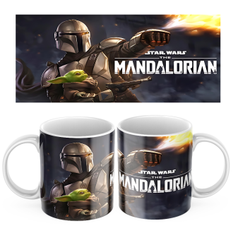 Keramický hrníček Mandalorian Star Wars