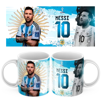 Keramický hrníček Messi Argentina