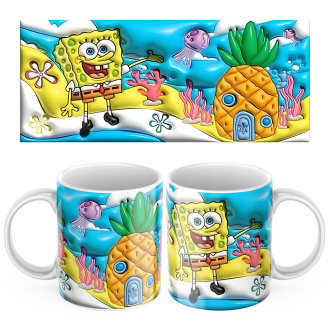 Keramický hrníček Spongebob