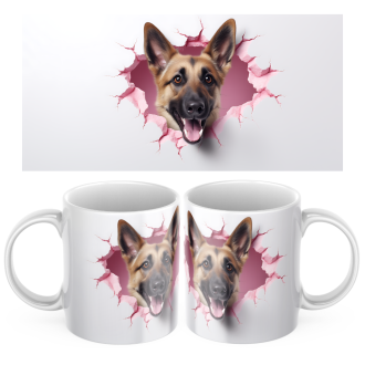 Keramický Hrníček Německý Ovčák